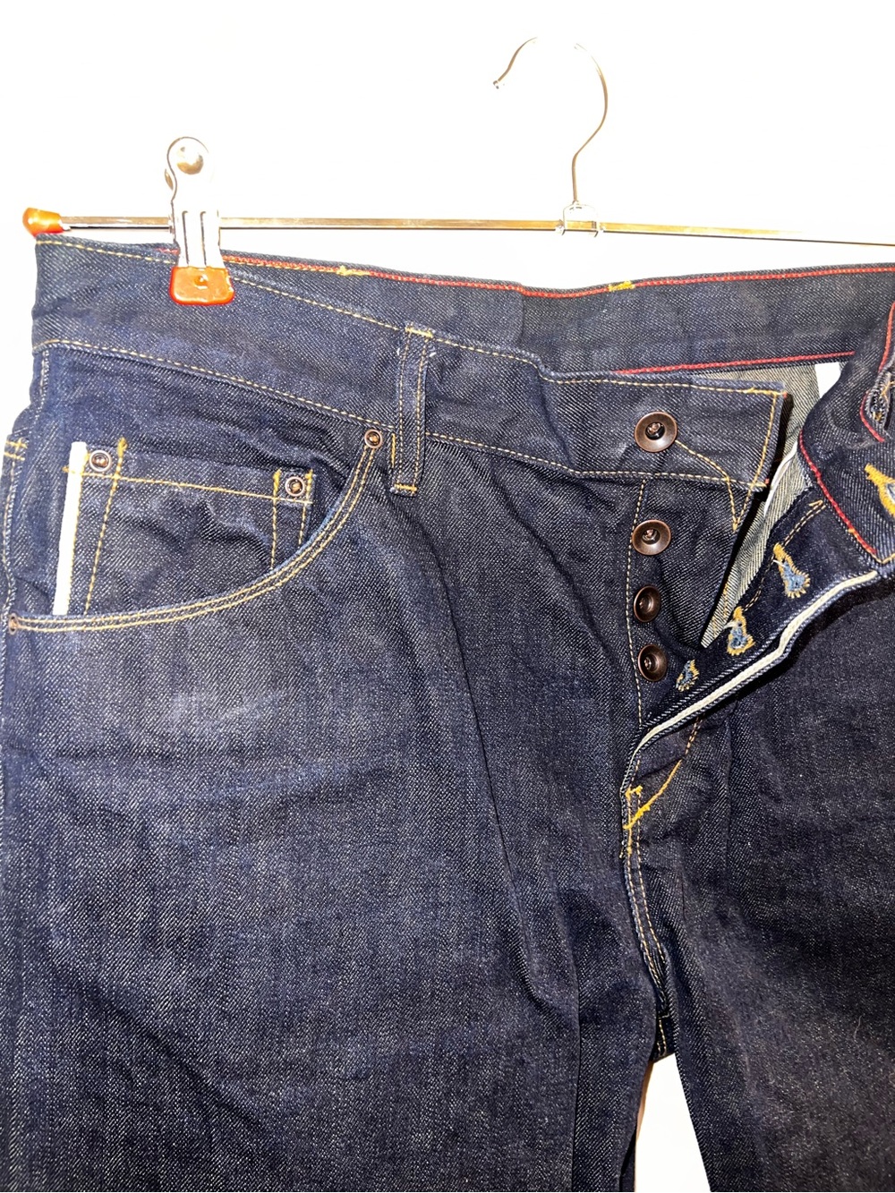 Men's Raleigh Denim Dark Indigo Graham Jeans - Picture 8 of 10